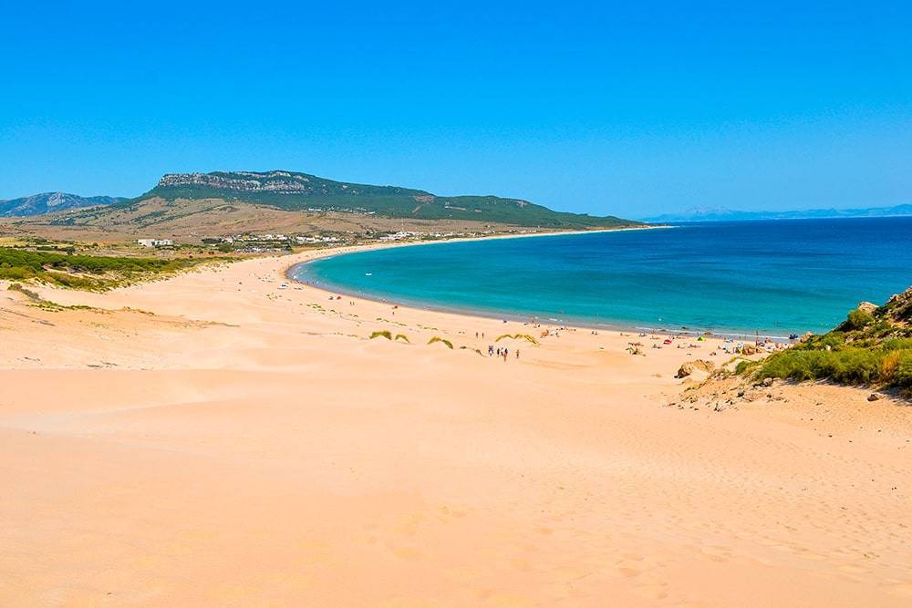 Discover the most beautiful beaches in Cádiz. Bolonia beach in cadiz